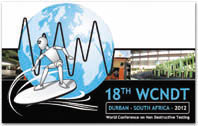 18-я Всемирная конференция по неразрушающему контролю (18th WCNDT) состоялась в городе Дурбан, Южная Африка, 16–20 апреля 2012 г.